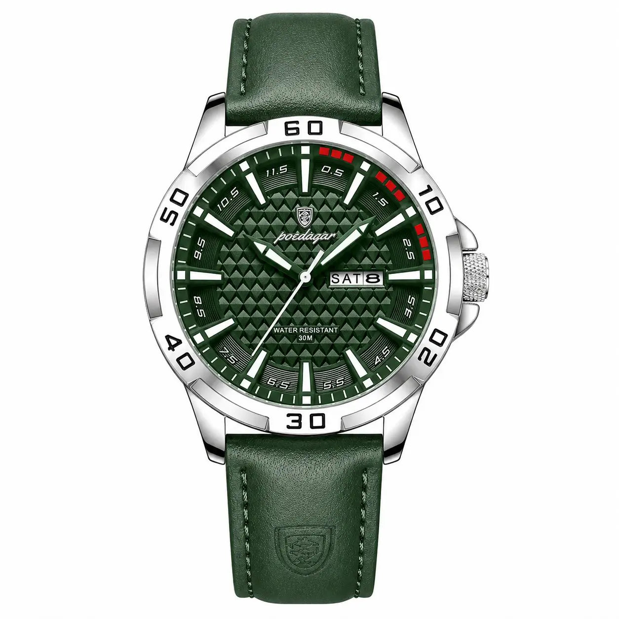 腕時計 | Poedagar Hayate | Silver Green