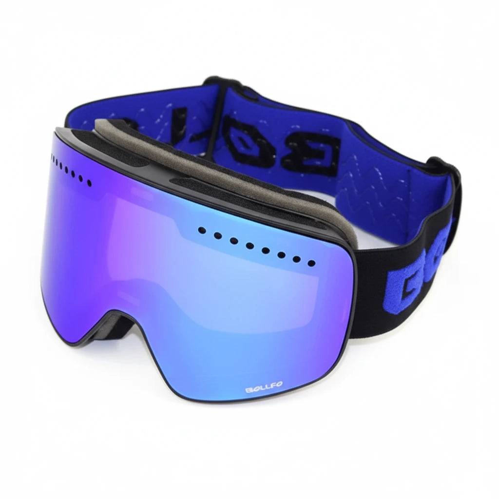 Magnetic Ski Goggles - Blue