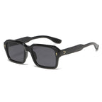 Retro square sunglasses with rivet colour variant 3 — Loulou Eyewear