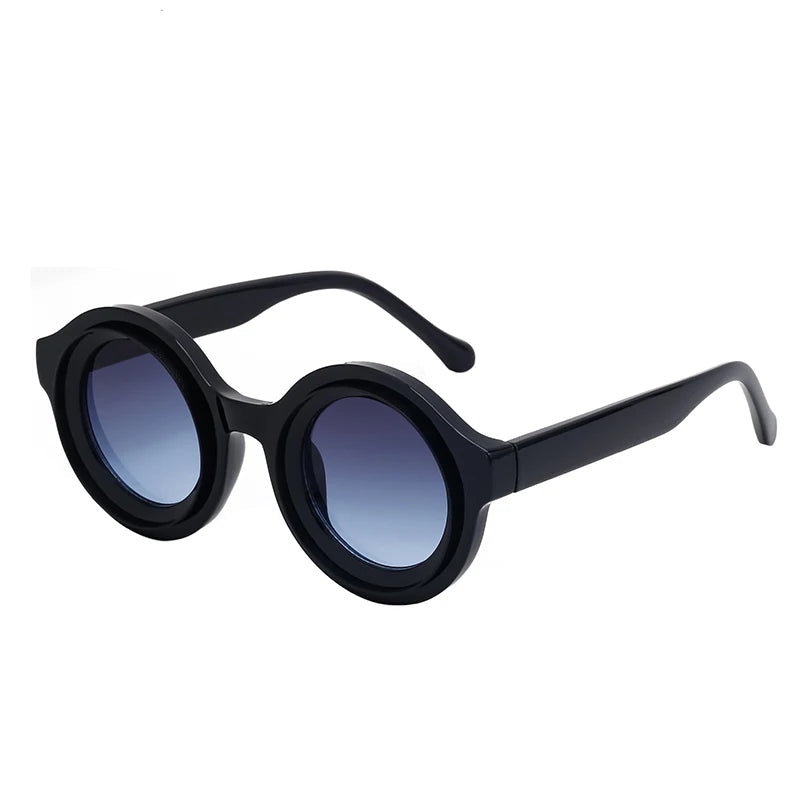 Louvre sunglasses in translucent black — Loulou Eyewear