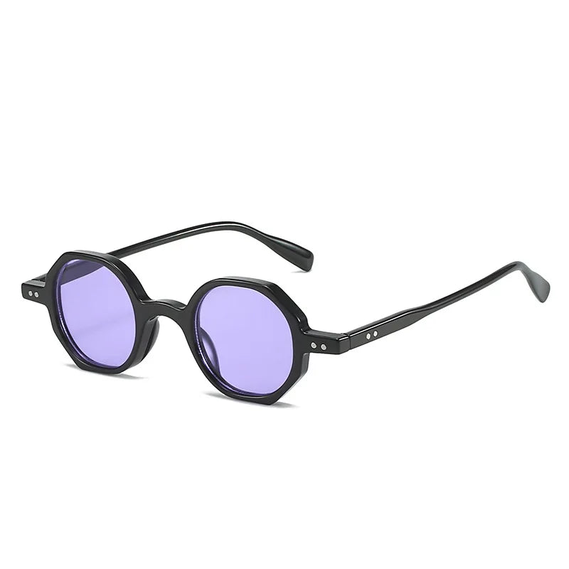 Delucca sunglasses in blue — Loulou Eyewear