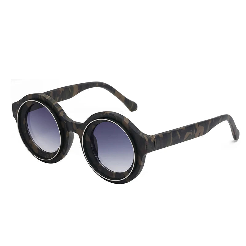 Louvre sunglasses in camouflage — Loulou Eyewear