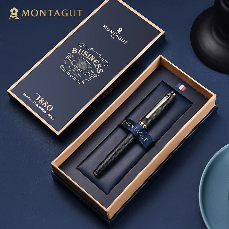 LOULOU Montagut ボールペン 高級ローラーボール 5色 ワイヤードローイング LIMITED ギフトセット