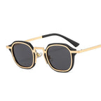 Satorine square sunglasses in brown — Loulou Eyewear