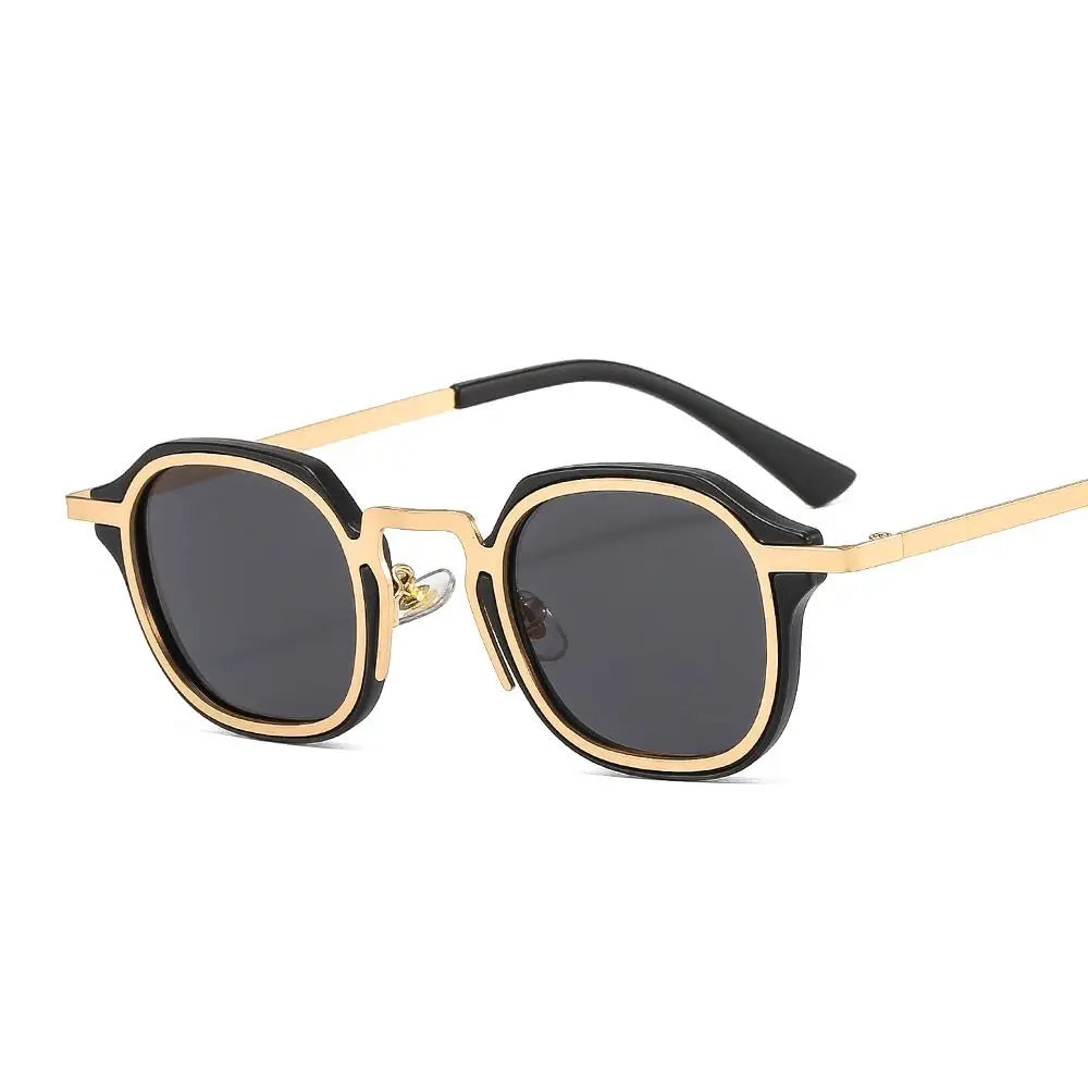 Satorine square sunglasses in brown — Loulou Eyewear