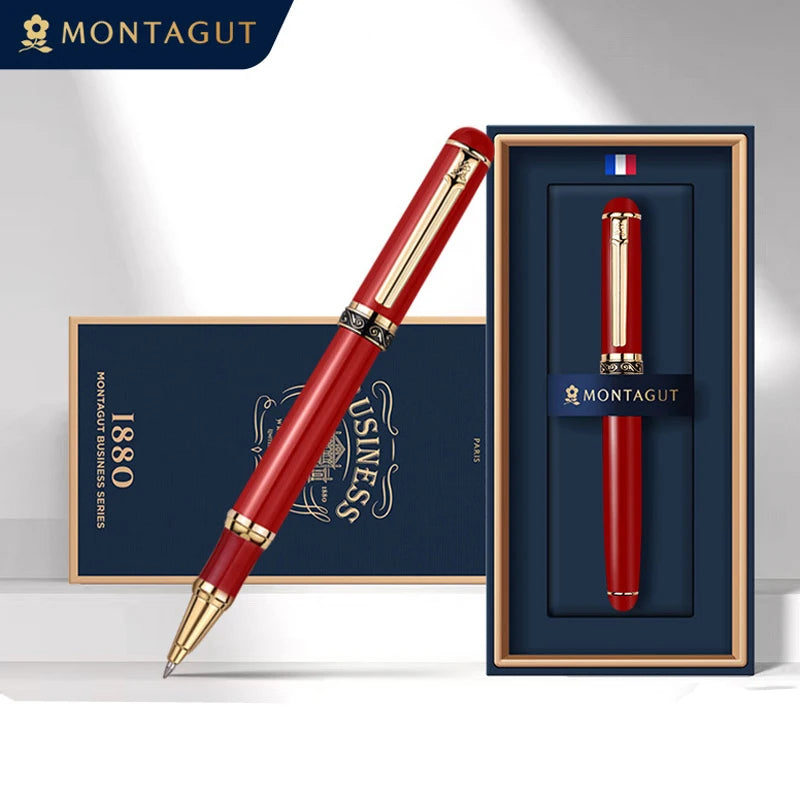 LOULOU Montagut 2002 ボールペン 高級ローラーボール 4色 イリジウム0.5mm ギフトセット