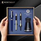 LOULOU Montagut 万年筆&ボールペン 3IN1 ペン先交換式 4色 BUSINESS 1880 ギフトセット