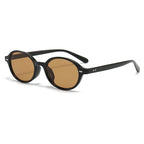 Ibiza oval sunglasses in tortoiseshell — Loulou Eyewear