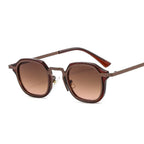 Satorine square sunglasses in tortoiseshell — Loulou Eyewear