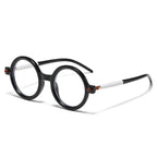 Milano oval glasses in black — Loulou Eyewear