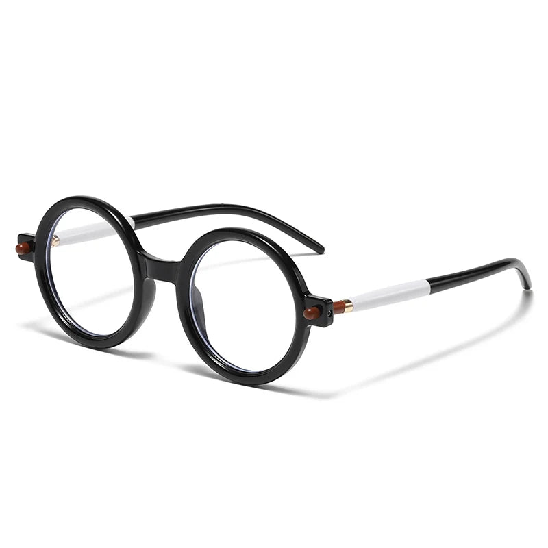Milano oval glasses in black — Loulou Eyewear