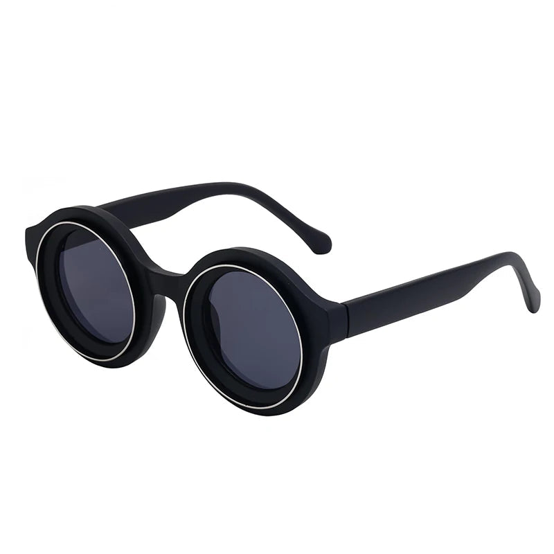 Louvre sunglasses in black — Loulou Eyewear