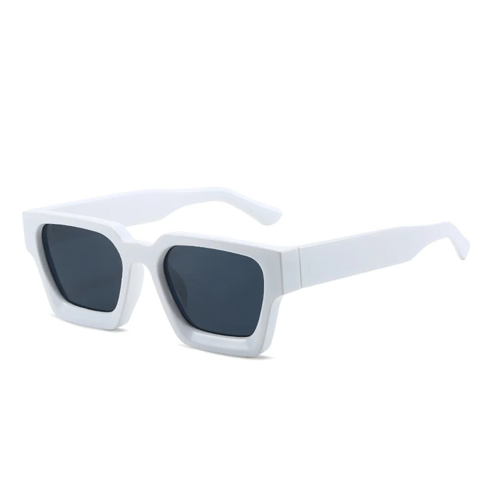 Soho sunglasses in white — Loulou Eyewear