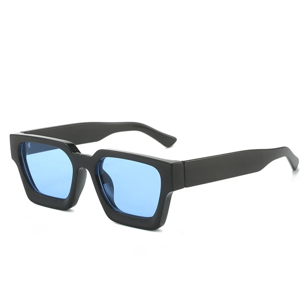 Soho sunglasses with blue lens — Loulou Eyewear