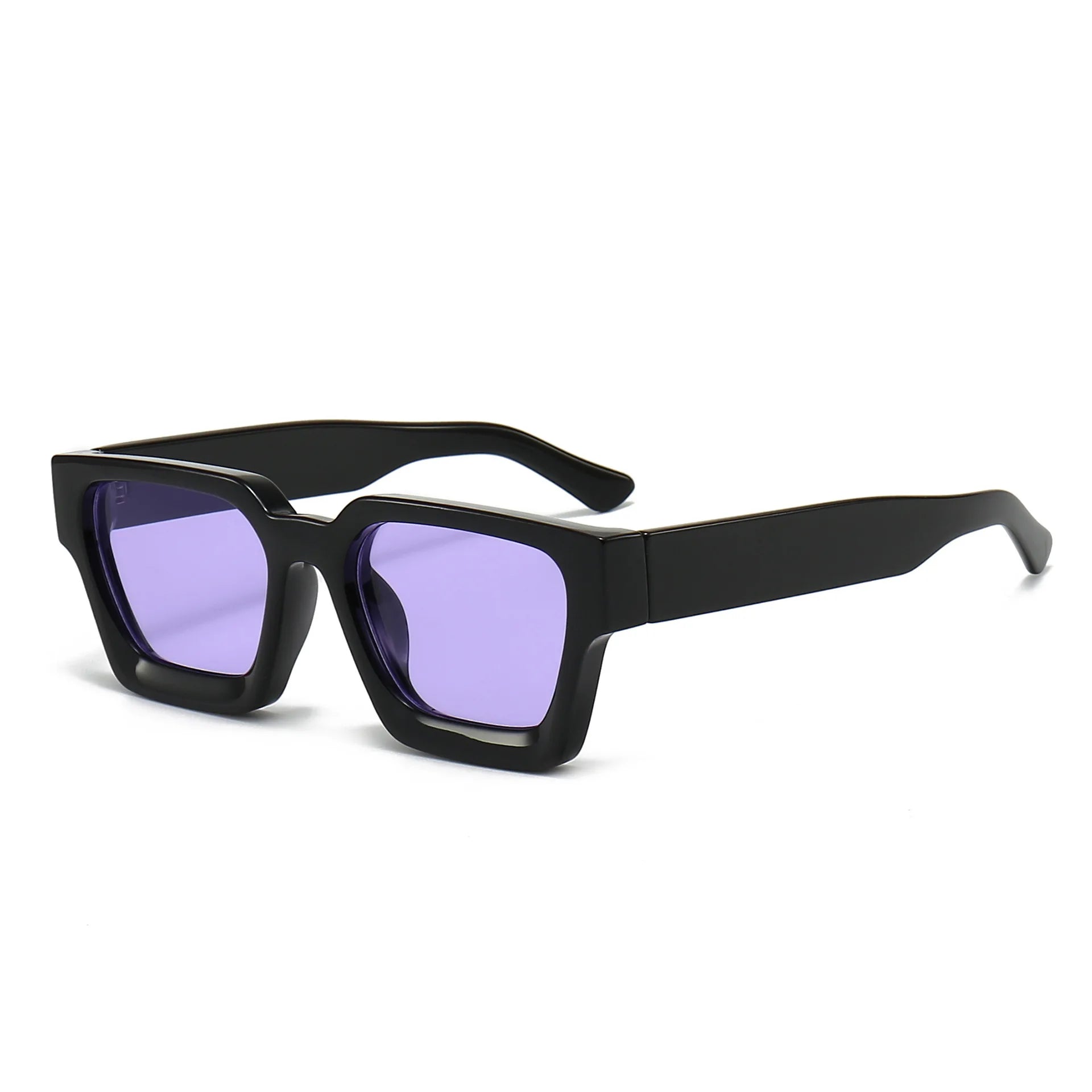 Soho sunglasses with purple lens — Loulou Eyewear