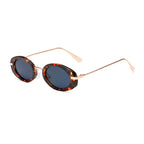 Jasmin oval sunglasses in tortoiseshell — Loulou Eyewear