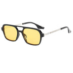 Portofino sunglasses in black and yellow — Loulou Eyewear