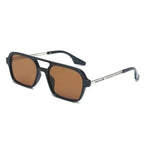 Portofino sunglasses in black and brown — Loulou Eyewear