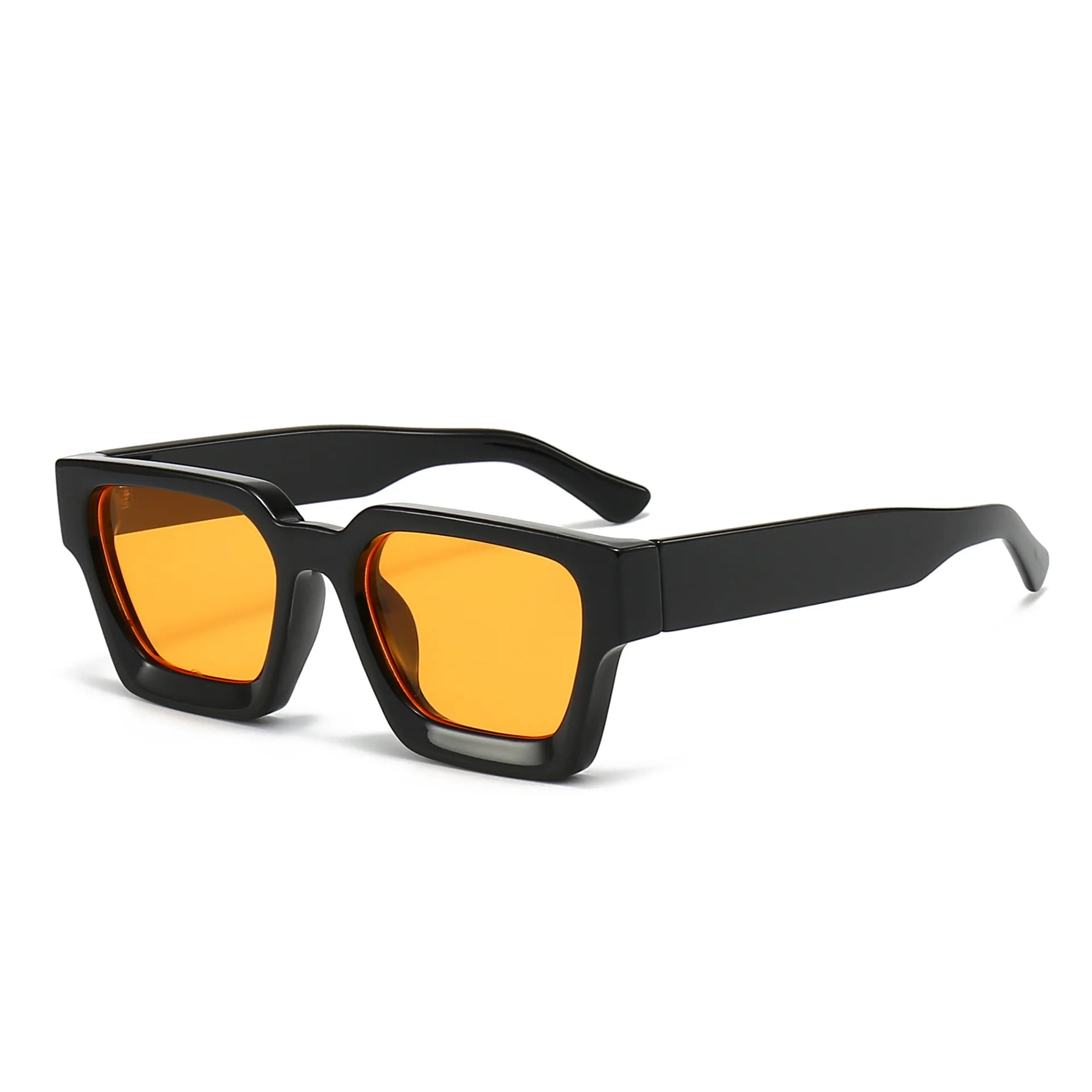 Soho sunglasses with orange lens — Loulou Eyewear