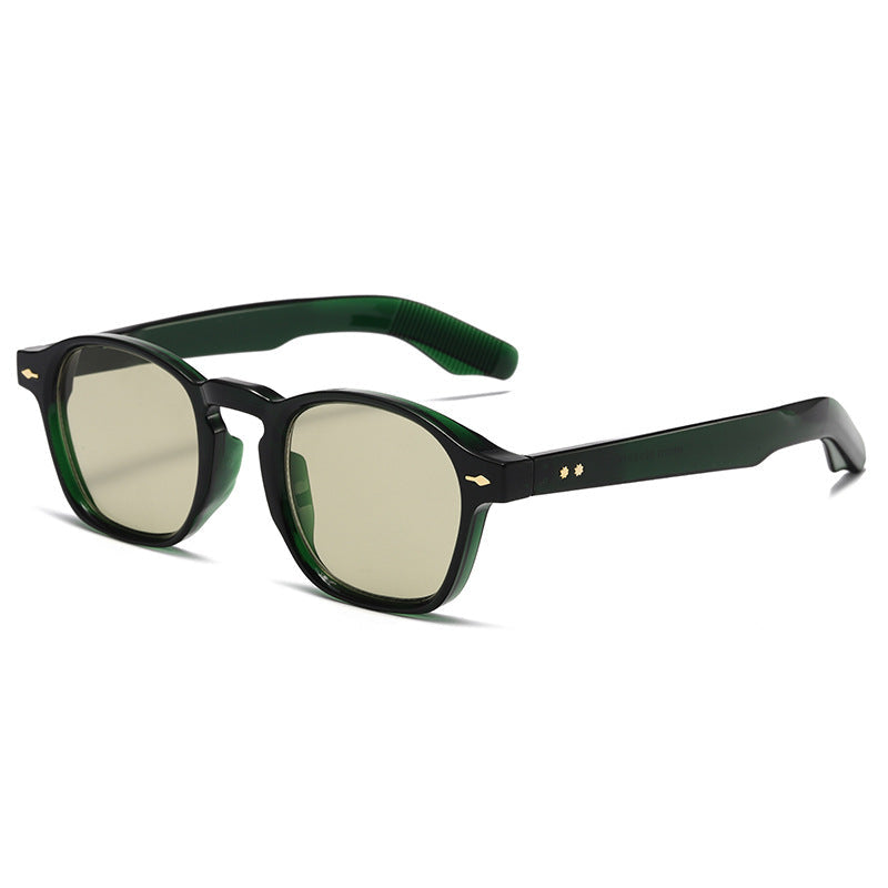Livo sunglasses in green — Loulou Eyewear
